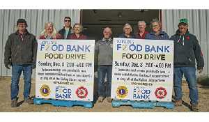 Kipling to hold first food drive